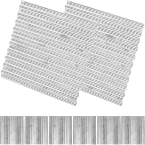 سقف دمية: 8pcs DIY Miniature Roof Philes for Doll House Decor Model ، Dollhouse Roofing in Kuwait
