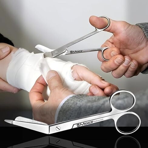 Medical & Nursing Lister Bandage 1 PCs Scissors Made of High Grade Surgical Stainless Steel Size 5.5"MP-0364 (1) in Saudi Arabia