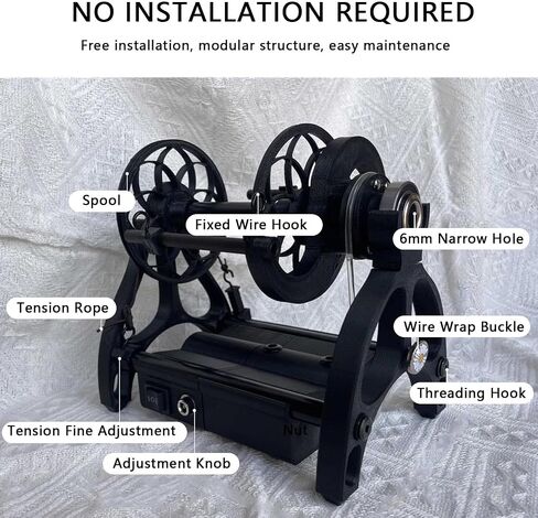 12V Household Mini Electric Spinning Wheel, Wool Spinning Fibre Yarn Winding Machine, Feeding Opening 12mm, Adjustable Speed, for Wool Yarn Weaving,Purple in Saudi Arabia