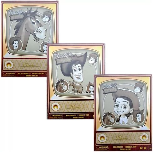 مجموعة متنزهات ديزني من 3 قصة لعبة Woody’s Roundup Marionette Black & White in Kuwait