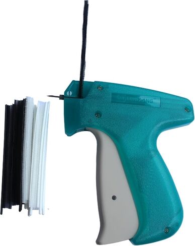 Micro Tagging Gun - مجموعة خياطة بسيطة وسهلة مع 3 إبر و 1800 السحابات البيضاء والأسود للخياطة ، Sweing ، Hemming & Wrinkle Design in Kuwait