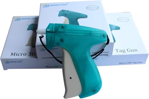 Micro Tagging Gun - مجموعة خياطة بسيطة وسهلة مع 3 إبر و 1800 السحابات البيضاء والأسود للخياطة ، Sweing ، Hemming & Wrinkle Design in Kuwait