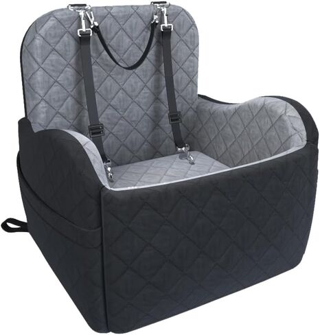 مقعد السيارة معززة الكلاب ، وسادة معززة قابلة للتعديل 6 بوصات من الرغوة للذاكرة للكلاب الصغيرة/المتوسطة ، ومقعد سيارة للكلاب القابل للفصل وقابل للغسل مع حصيرة تبريد ، ومقعد معزز للحيوانات الأليفة مع جيوب التخزين ، وأحزمة أمان 2 in Kuwait