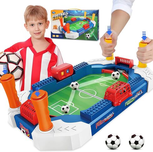 لعبة لوحة كرة القدم Foosball Table للأطفال ، ألعاب كرة القدم المصغرة مجموعة هدايا للألعاب للرياضة العائلية العائلية. in Kuwait