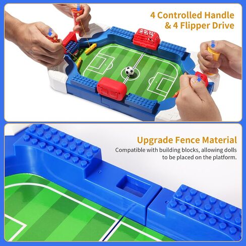 لعبة لوحة كرة القدم Foosball Table للأطفال ، ألعاب كرة القدم المصغرة مجموعة هدايا للألعاب للرياضة العائلية العائلية. in Kuwait