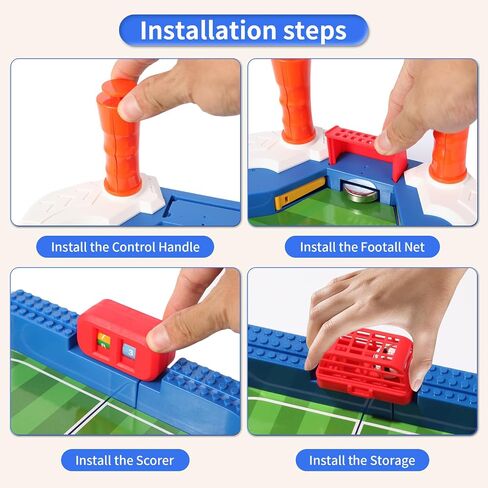 لعبة لوحة كرة القدم Foosball Table للأطفال ، ألعاب كرة القدم المصغرة مجموعة هدايا للألعاب للرياضة العائلية العائلية. in Kuwait
