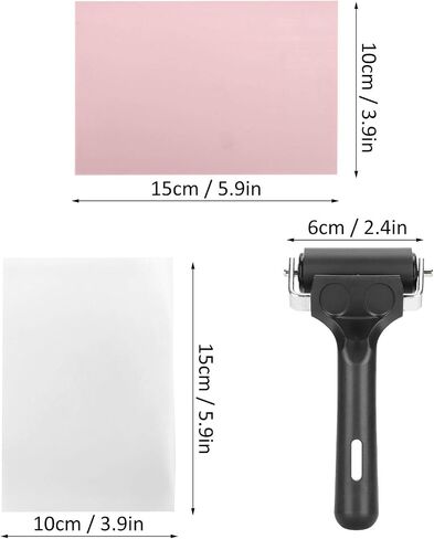 Craft Linoleum Cutter Kit, Rubber Carving Tools Block Stamp Making Set, Printmaking Printing Art Craft with Cutter Tools and Rubber Brayer Roller in Saudi Arabia