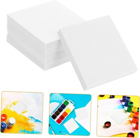 NUOBESTY Double-Sided Palette Paper for Artists Waterproof Tearable 50 Sheets per Pad for Watercolor Painting DIY Projects and Outdoor Sketching in Saudi Arabia