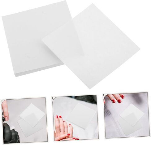 50pcs Nail Art Practice Mixing Palette Manicure Coloring Paper with Effortless Tear for Clean and Convenient Use in Saudi Arabia