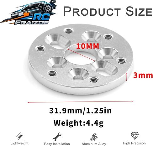 Motor Adapter Bracket for 380/28 to 540/3650 Series Motors, Aluminum 540 Motor Conversion, Fit for Xray Serpent Xpress Ptg lcracing 3racing Sakura RC Racing, Drift, Crawler, Rally, Off-Road Car in Saudi Arabia