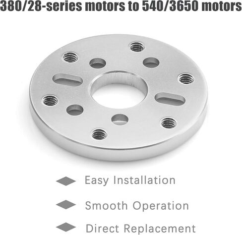 Motor Adapter Bracket for 380/28 to 540/3650 Series Motors, Aluminum 540 Motor Conversion, Fit for Xray Serpent Xpress Ptg lcracing 3racing Sakura RC Racing, Drift, Crawler, Rally, Off-Road Car in Saudi Arabia