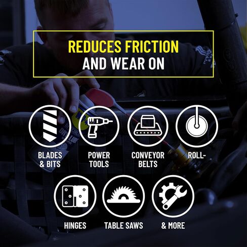 التشحيم الجاف المتخصص WD-40 مع بخاخات القش الذكية بطريقتين، 10 أونصة in Kuwait