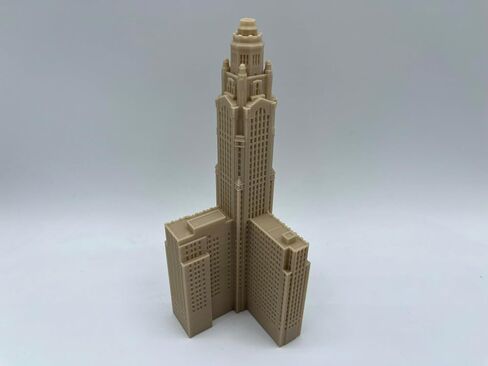 LeVeque Tower Model- 3D Printed (11.25, White) in Saudi Arabia