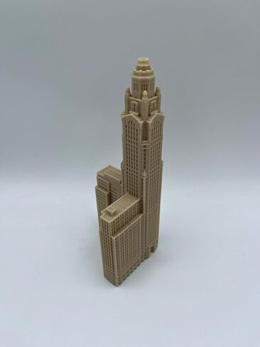 LeVeque Tower Model- 3D Printed (11.25, White) in Saudi Arabia