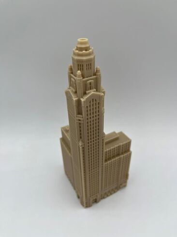 LeVeque Tower Model- 3D Printed (11.25, White) in Saudi Arabia
