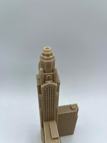 LeVeque Tower Model- 3D Printed (11.25, White) in Saudi Arabia