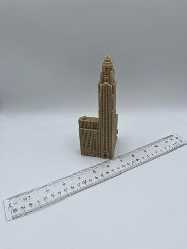 LeVeque Tower Model- 3D Printed (11.25, White) in Saudi Arabia