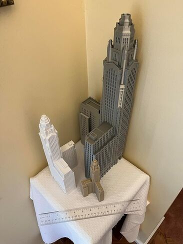 LeVeque Tower Model- 3D Printed (11.25, White) in Saudi Arabia