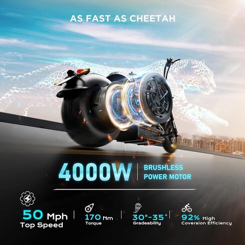 Eahora M1P Pro 4000W/2000W 50MPH/37MPH Electric Motorcycle for Adults 60V 42Ah/30Ah Battery 55/40 Miles Long Range 2 Persons Electric Mopeds Full Suspension Adult Electric Motorcycle in Saudi Arabia