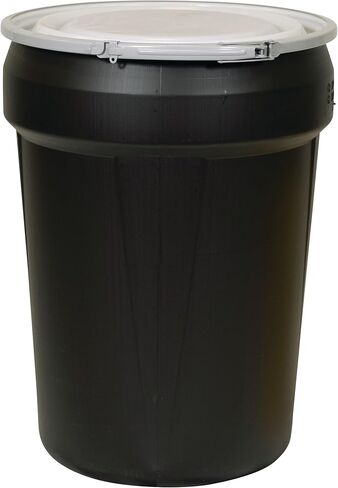 Eagle 20 Gallon Lab Pack Barrel Drum, Plastic Lever-Lock, Yellow, 1623 in Saudi Arabia