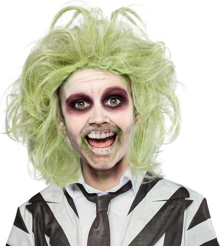 Rubies Beetlejuice Kids Costume Costume ، لحفلات ذات طابع تحت عنوان Halloween ، مقاس واحد in Saudi Arabia