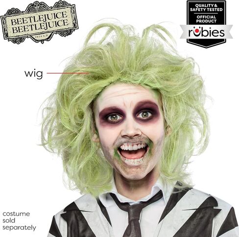 Rubies Beetlejuice Kids Costume Costume ، لحفلات ذات طابع تحت عنوان Halloween ، مقاس واحد in Saudi Arabia