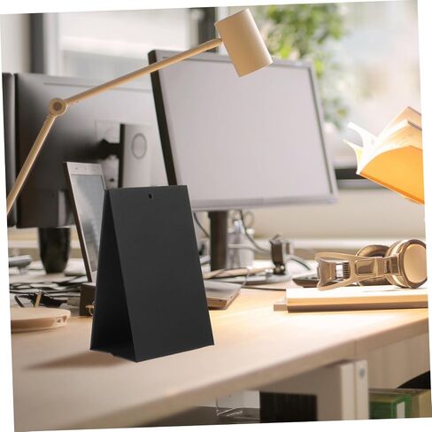 Thickened Desktop Calendar Bracket Vertical Flip Calendar Stand Rack for Office Desk Organizer Stable and Upright Display Holder Essential Desk Accessory for Schedule Management in Saudi Arabia