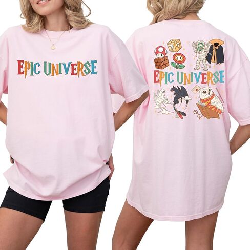 Epic Universe Orlando Florida T-Shirt, Universal Theme Park Souvenir Tee, Vacation Travel Shirt for for Adults, Youth & Toddlers in Saudi Arabia