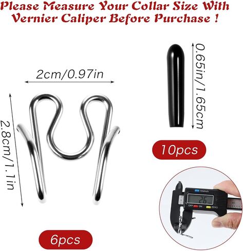 6 PCS COG COGLAR روابط إضافية مصممة لأيبار التدريب المصممة مع تغطية واقية من الصلب المطلي بالكروم المطلي بالكروم الفولاذ المقاوم للصدأ in Kuwait