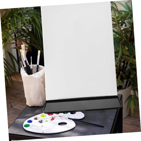 HOMSFOU Detachable Easel Tray Lightweight Storage Tray for Easel Easy to Install Art Supplies Organizer for Painters and Students and Painting Tools Rack in Saudi Arabia