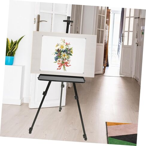 NUOBESTY Easel Replacement Tray Multi Use Plate for Easels Easy to Clean Fits Tripod Racks for Painting Supplies and Gadgets Storage Plastic Design in Saudi Arabia