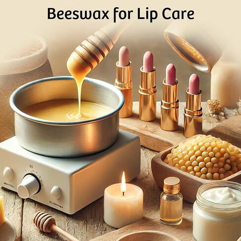 Beeswax Pellets for Candle Making – 5lb/10lb/20lb – Natural Beeswax for Candles, Lip Balms, and Skincare – White Beeswax for DIY Projects – Ideal for Beginners and Experts（5lb） in Saudi Arabia