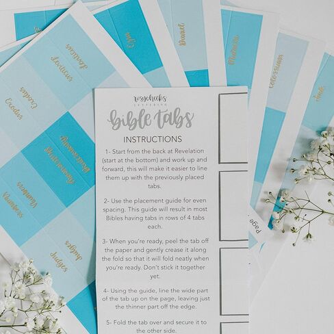 Bible Tabs, 66 Tabs for Christian Bible Books, 8 Blank Tabs, Laminated, 44.45mm x 12mm (Yellow Sunflower) in Kuwait