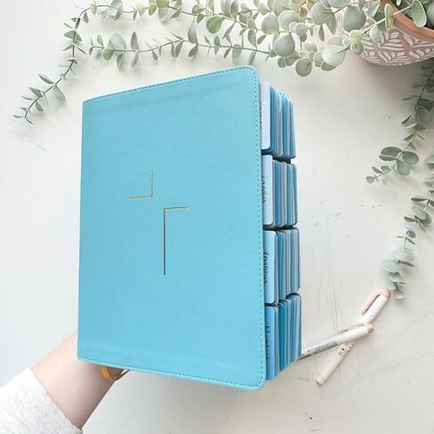 Bible Tabs, 66 Tabs for Christian Bible Books, 8 Blank Tabs, Laminated, 44.45mm x 12mm (Yellow Sunflower) in Kuwait