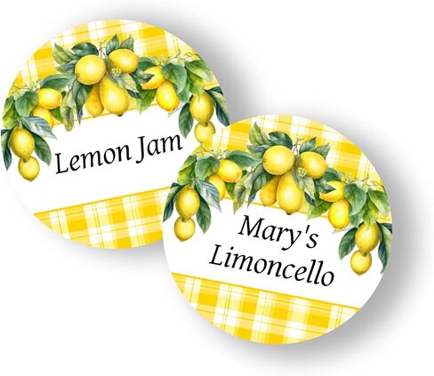 40 canning labels for Mason jar lids, or Ball jar lids, Christmas Lemon Jam, jelly, stickers, labels, tags, Peel and stick, personalized in Saudi Arabia