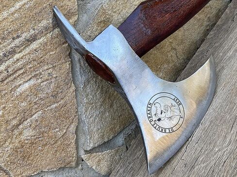 Personalized axe, axe with engraved logo, viking axe, medieval axe, camping, hiking, hunting, men's gifts, iron gift for him, chopping axe, gifts for men, manly iron gifts in Saudi Arabia