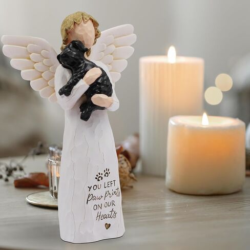 Dog Memorial Gifts for Loss of Dog Sympathy Gift - Pet Memorial Gifts for Dogs, Dogs Mom Gifts for Women, Friendship, Golden Retriever Gifts, Sculpted Hand-Painted Figure in Saudi Arabia