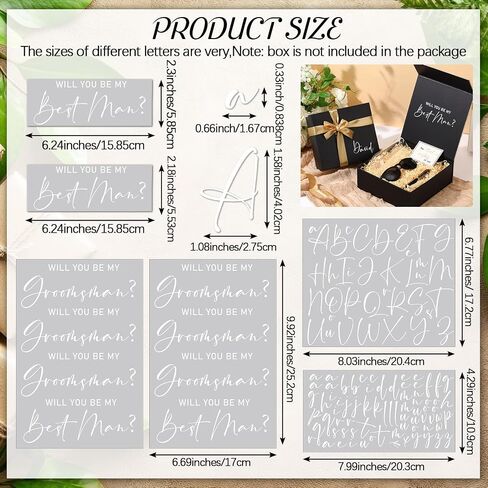 Will You Be My Bridesmaid Groomsman Sticker Vinyl Proposal Decal Custom Name Decals Bridesmaids Box Personalized Dtf Transfer for Bridal Shower Wedding Bachelorette Party(Bridesmaid,Classic) in Saudi Arabia