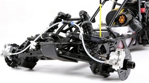مجموعة الفرامل الهيدروليكية الأمامية ل hpi rovan kingmotor baja 5b 5t 5sc buggy in Saudi Arabia