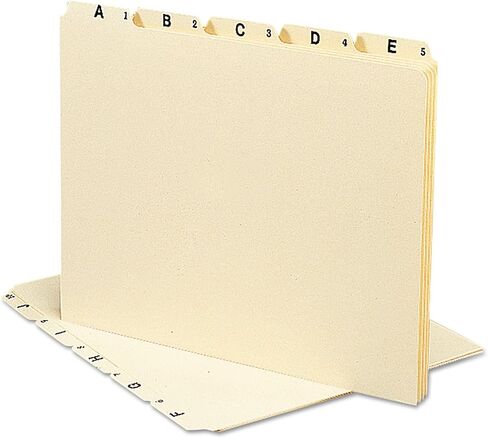 SMEAD 50176 TOP TOP FIL FILE أدلة Alpha 1/5 TAB MANILA LETTER 25/SET in Saudi Arabia
