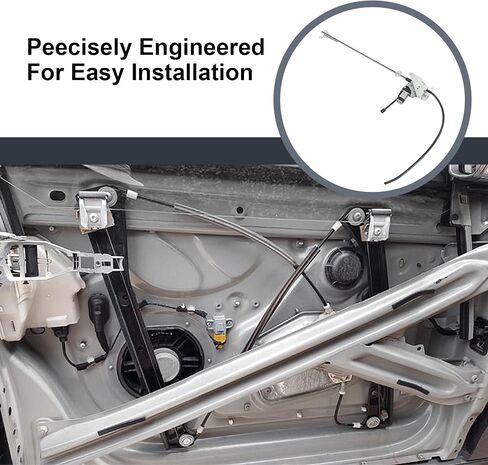 Power Window Regulator with Motor Compatible with Freightliner Argosy 1999-2011 Century Class 2003-2011 Columbia Coronado 2005-2010 Front Right Passenger Side in Saudi Arabia