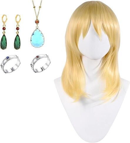 abouder Madoka Cosplay Wig with Hair Clips Costume Wig Pink Short Cosplay Wigs for Anime Cosplay Halloween Party Heat-resistant Fiber Hair Wig in Kuwait