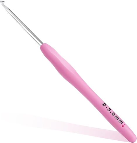 5mm Crochet Hook, Ergonomic Soft Handle for Arthritic Beginners Knitting in Saudi Arabia