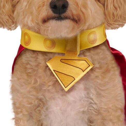 فيلم DC Superman (2025): Krypto Pet Cape & Twlar بواسطة Rubies للكلاب أو القطط ، المتوسطة in Saudi Arabia