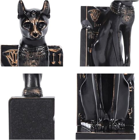 3D Bastet Cat Cat Magnets 3 Pack ، Decord Cat Cat Decor in Saudi Arabia