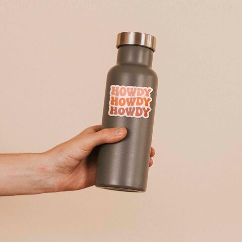 ملصق Howdy Southern لـ Hydroflask - شارات الكمبيوتر المحمول اللطيفة - ديسكو رعاة البقر ، آخر رواية العازبة حفلات حفلة in Saudi Arabia