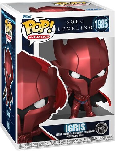 Funko Pop! Animation: Solo Leveling - Igirs - 1/6 Odds for Rare Chase Variant - Styles May Vary - Collectable Vinyl Figure - Gift Idea - Official Merchandise - Toys for Kids & Adults in Saudi Arabia