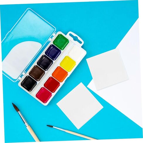 Shineofi 5sets Palette Plate Plape Sheets من الأوراق المائية للألوان المائية لصفحات الفنانين للطلاء في الهواء الطلق ومشاريع DIY in Kuwait