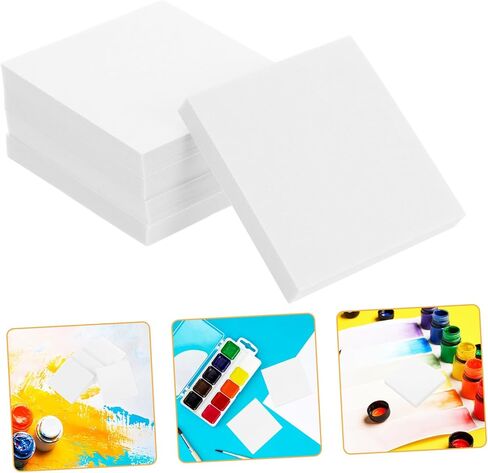 Shineofi 5sets Palette Plate Plape Sheets من الأوراق المائية للألوان المائية لصفحات الفنانين للطلاء في الهواء الطلق ومشاريع DIY in Kuwait