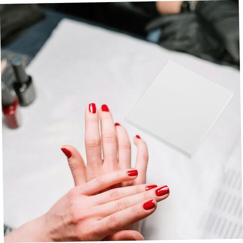 50pcs أظافر فن الرسم الورق لوحة خلط اللون لممارسة مانيكير تدريب دائمة لخلط غراء الأظافر للمهنيين والاستخدام الشخصي in Kuwait